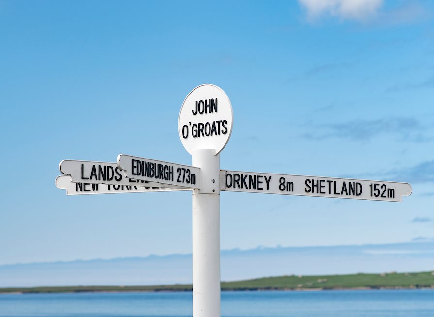 John O'groats Sign